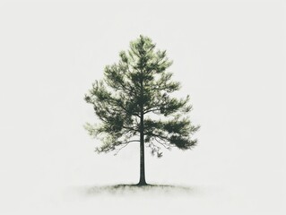 Obraz premium Lone Pine Tree