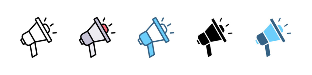 AFFILIATE MARKETING icons with various styles and colors