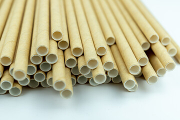 Environmentally friendly paper straw