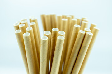 Environmentally friendly paper straw