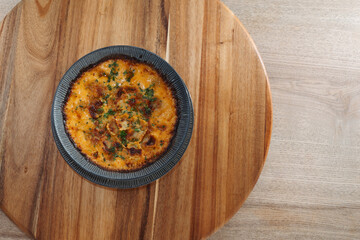 baked ravioli in cheese