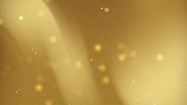 Gold background adorned with point particles, perfect for luxurythemed designs, festive concepts, elegant invitations, or holiday decorations.
