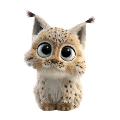 Fototapeta premium PNG Lynx illustration wildlife cartoon.