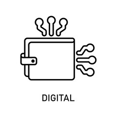 Icon a digital, isolated against a clean background.