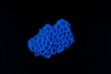 blue abstract sphere