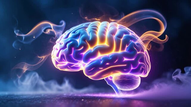 Analyze the flow of imagination in the human brain
