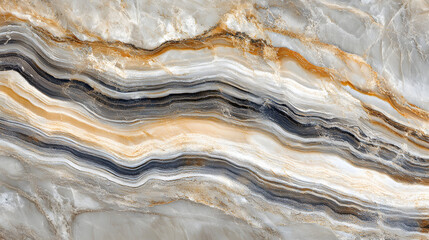 Marble Background With Intricate White Veins And Smooth Polished Texture.