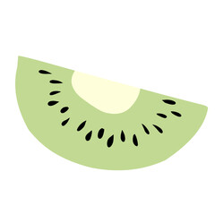 Kiwi Fruit Vector Illustration