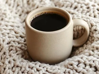 Fototapete Rund cup of coffee © Umar
