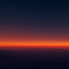 Fototapeta premium Crimson Horizon: Aerial Twilight