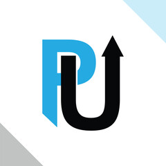 blue arrow icon