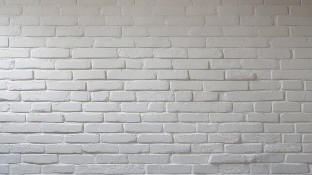 Aged, broken painted brick wall texture pattern