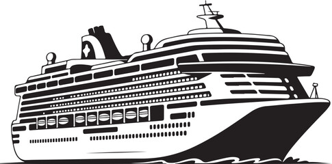 Obraz premium “Ship Silhouette SVG Bundle | Nautical Vessels, Pirate Ships & Cruise Clipart for Crafts & Decor”“Sailing & Sea Vessel Vector Pack | Maritime Ship Silhouettes for Logos, Stickers & Printables”