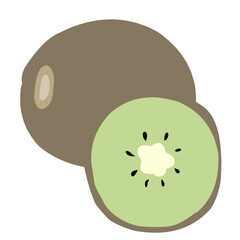 Illustration  Kiwi Tropical Fruit