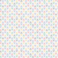 Seamless geometric pattern in pastel tints