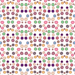 Abstract geometric background pattern, floral fabric pattern