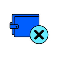 Icon a delete, isolated against a clean background.