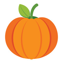 scary pumpkin face vector art