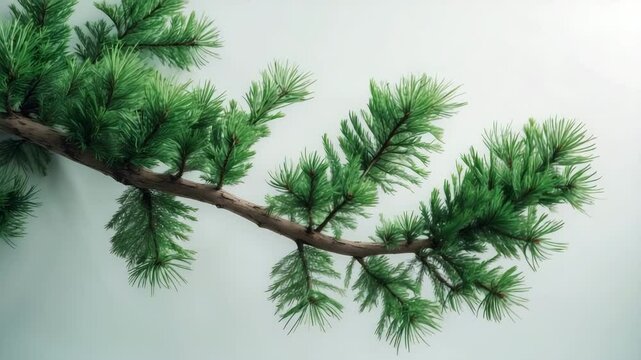 White background with detached limb