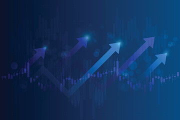 candlestick chart background