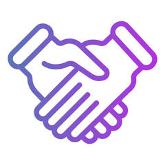 greeting Gradient icon