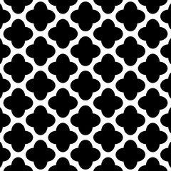 Fototapeta premium Arabian ethnic tribal fabric pattern in black and white tones reflects the ancient artistic civilization of the Arab ethnic people. The intricate geometric details and traditional ethnic motifs give a
