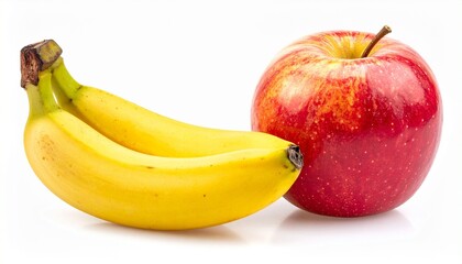 bananas and apples