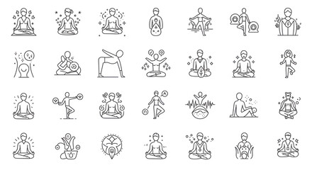 Abstract Shape Collection In Repeating Pattern For Design Resources