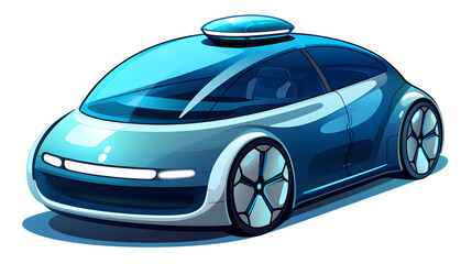 Professional Autonomous Car Technology Stock Vector Cartoon Vector for Marketing Campaigns