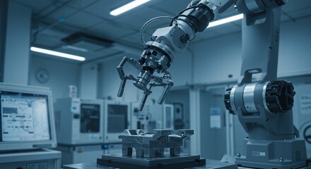 Robotic Arm Precision in Automotive Industry Automated Manufacturing Process