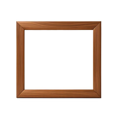 Simple Wooden Frame Rustic Design Element for Pictures, Artwork, and Home Decor
