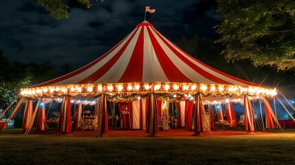 carousel in amusement park