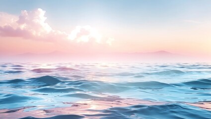 Fototapeta premium Sea Ocean Vector Background 