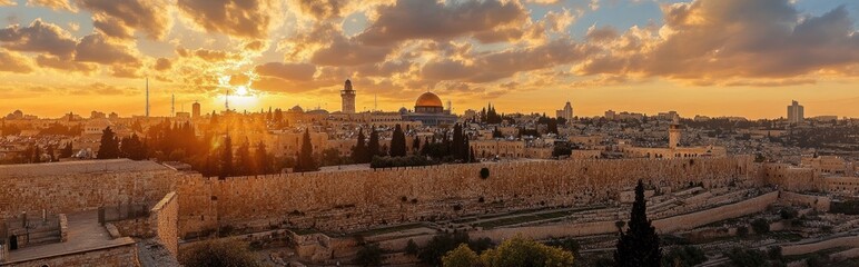 Jerusalem at Sunset