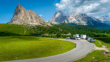 Giau Pass, Dolomites Italy