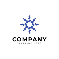 Circle company logo design template