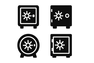Different types of safes for secure storage in various environments showing modern designs and locking mechanisms