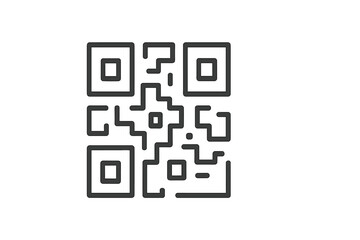 Unique QR code design showcasing creative patterns and a modern aesthetic for digital interaction and information sharing