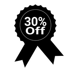 30% Off Sale Celebrate Savings with Our Exclusive Discount Badge