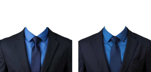 business man in suit and tie