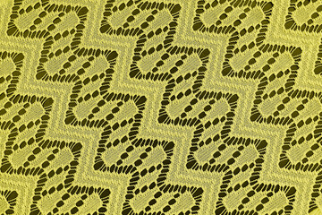 fabric with geometric lace pattern. abstract geometric background	