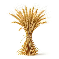 Golden Wheat Sheaf A Bountiful Harvest, Symbol of Abundance and Nature's Gift