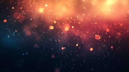 Fototapeta premium Shimmering, colorful bokeh lights