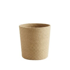 Woven basket isolated on white background