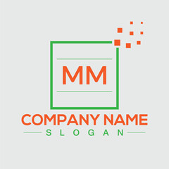 Colorful abstract logo design template