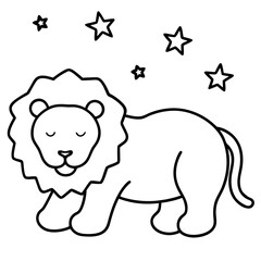 polar bear on a blue background