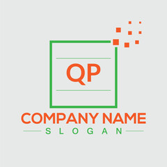 Colorful abstract logo design template