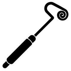 vector illustration of a hammer