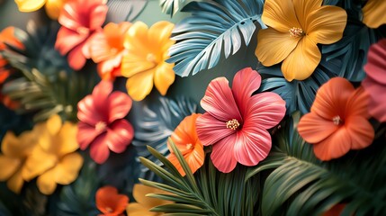 Floral art installation urban gallery visual display modern environment closeup perspective aesthetic inspiration   high resolution   for isolate image