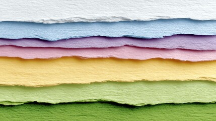 Layered Pastel Paper Textures